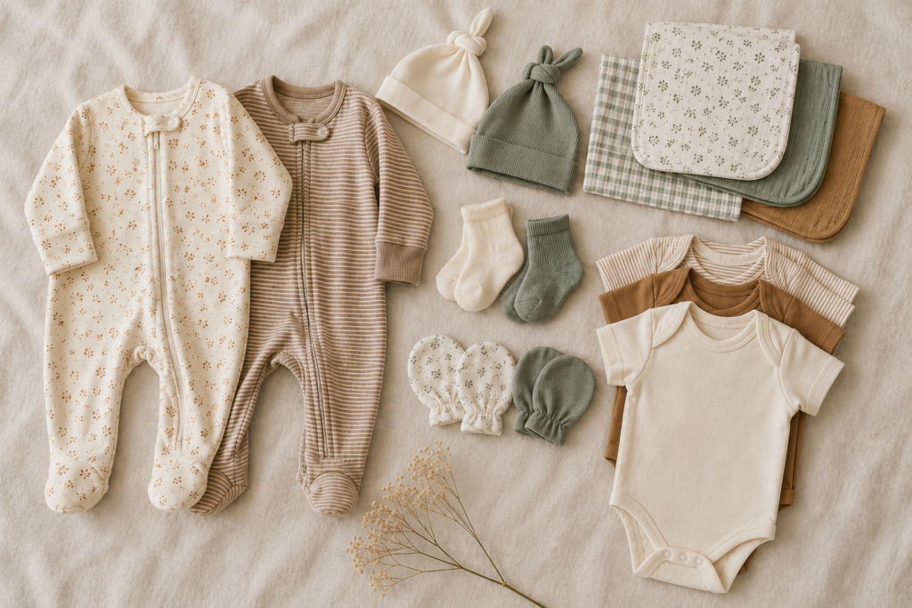 How Many Newborn Clothes Do You Actually Need Minimalist newborn clothing essentials for the first three months