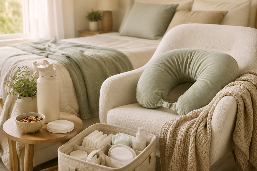 Postpartum recovery supplies I wish I had added to my baby registry